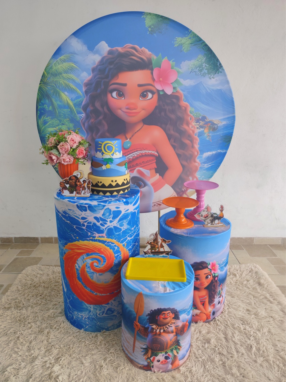 Moana Grande Kit Padrão  - vilafestiva