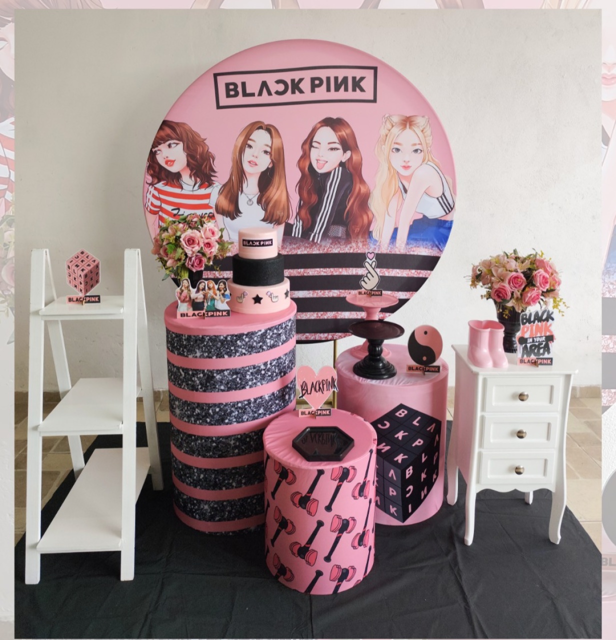 Kit Vila: Black Pink  - vilafestiva