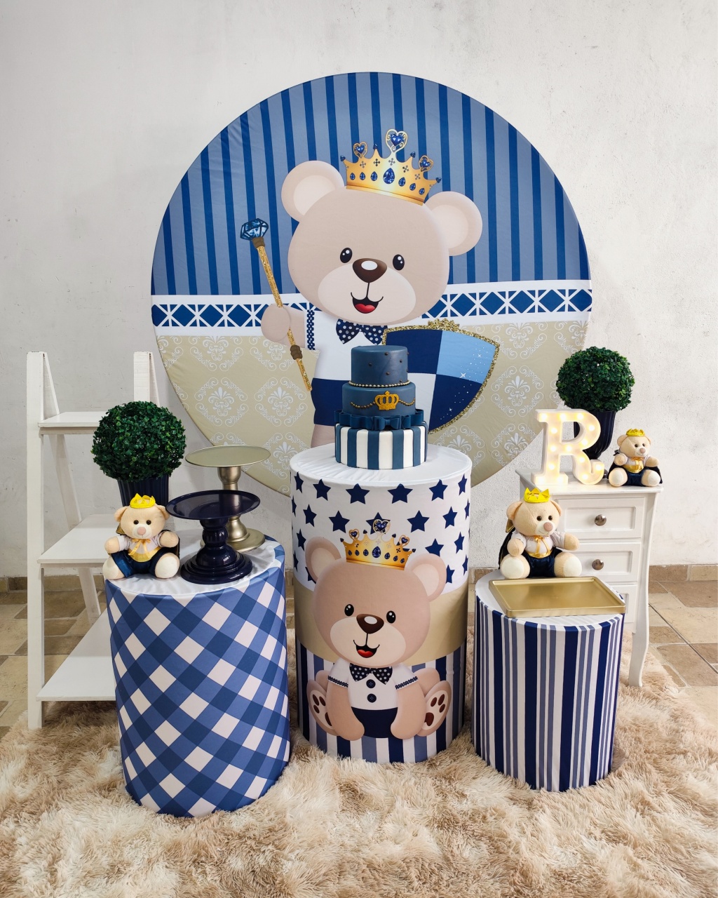 Ursinho Príncipe _Kit Vila - vilafestiva