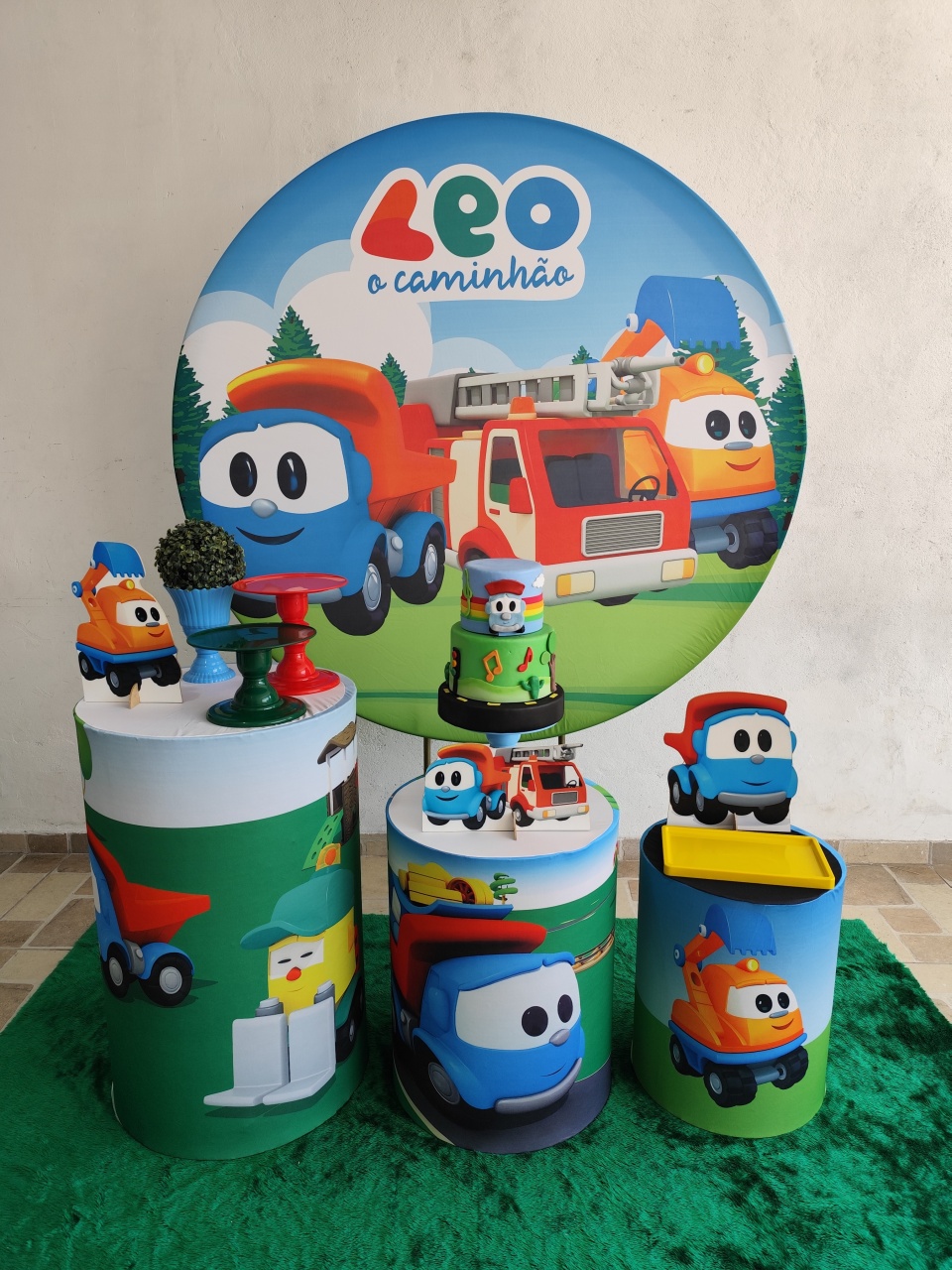 Léo O Caminhão _Kit Padrão  - vilafestiva