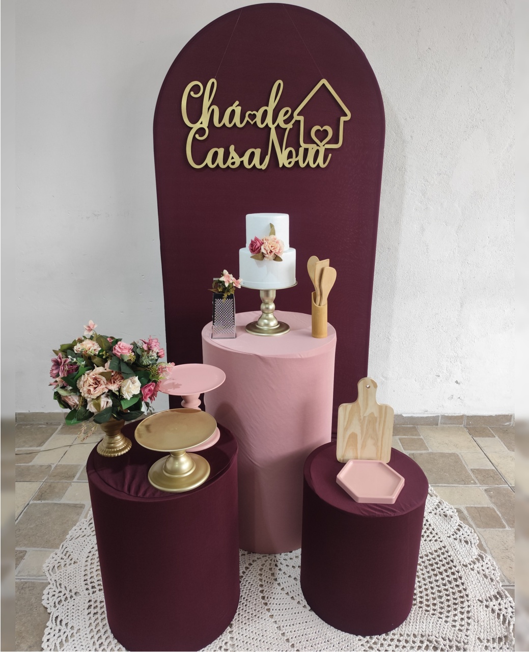 Chá de Casa Nova Vinho Rosé - vilafestiva