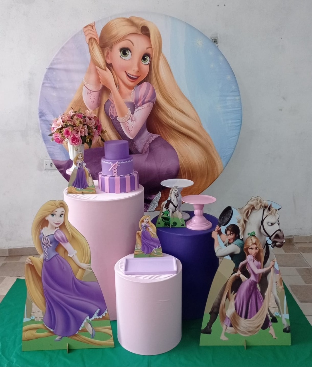 Rapunzel _Kit Padrão  - vilafestiva
