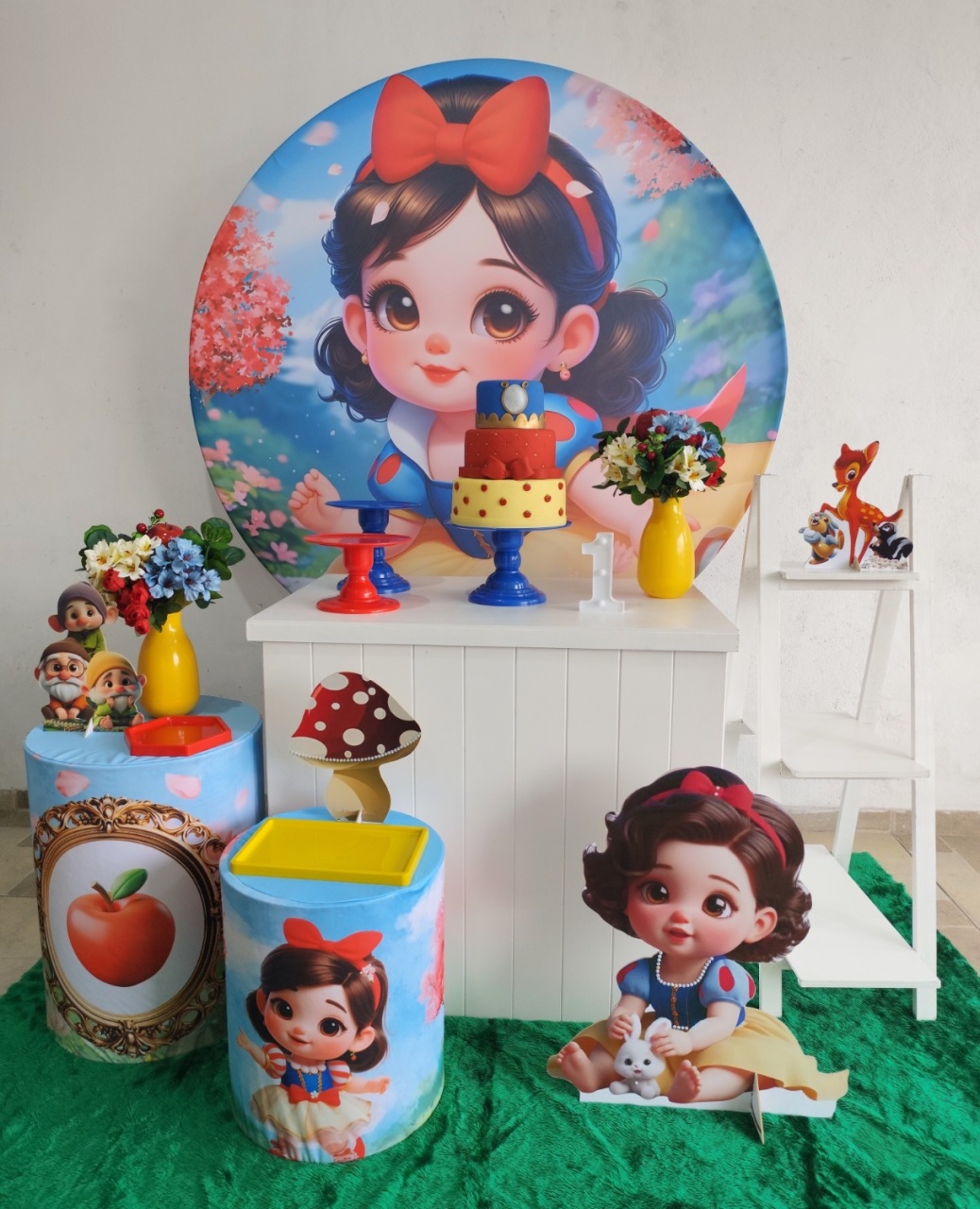 Branca de Neve Baby _Kit Alegra - vilafestiva