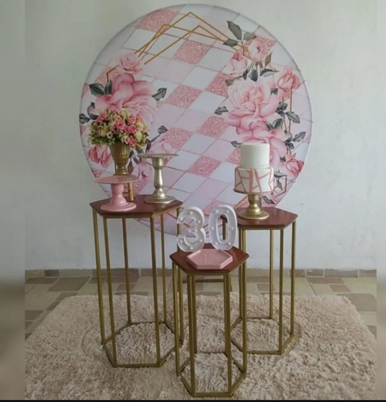 Kit Floral Rose - vilafestiva
