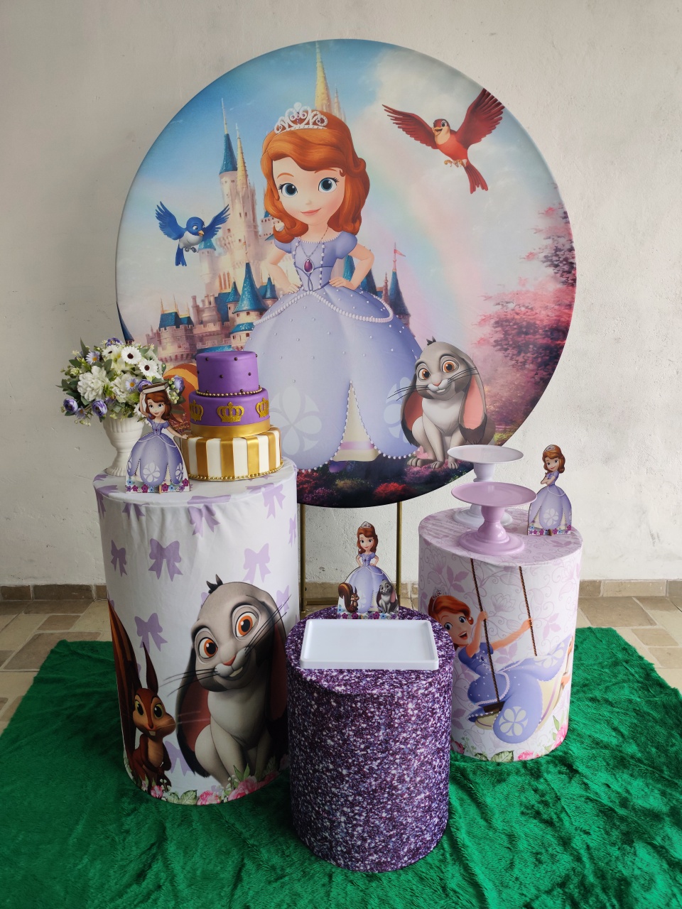 Princesa Sofia _Kit Padrão  - vilafestiva