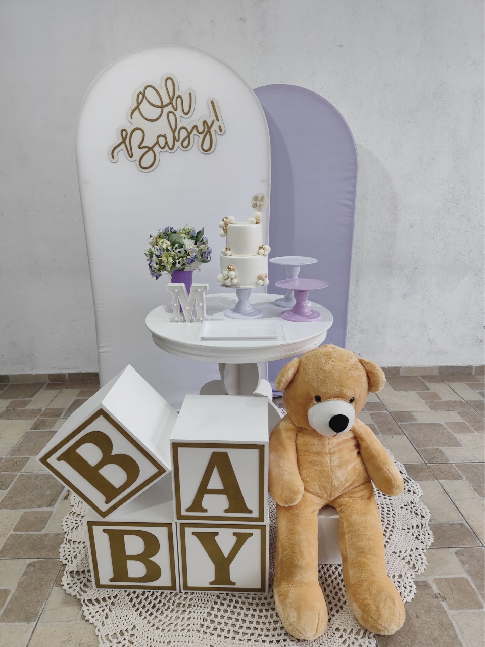Oh Baby Composição Lilás  - vilafestiva