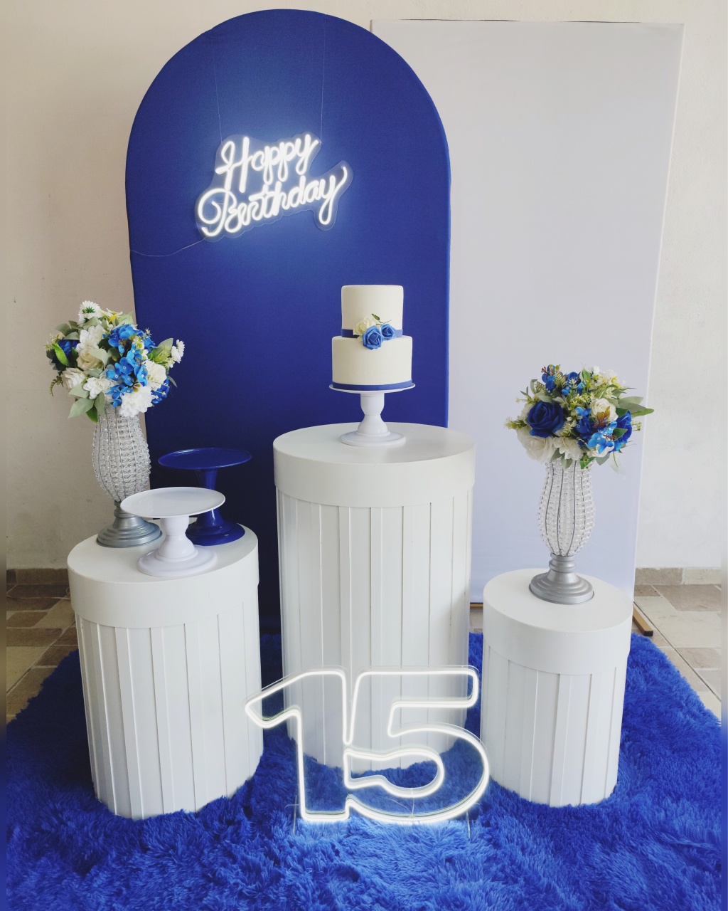 Azul E Branco  - vilafestiva