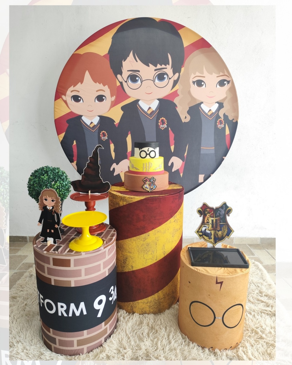 Kit Padrão Harry Potter  - vilafestiva