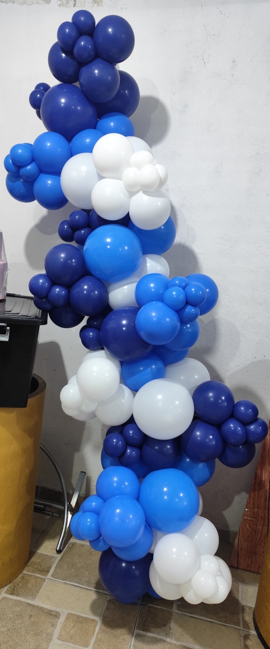 Arco de Balões 2 Mts_Azul - vilafestiva