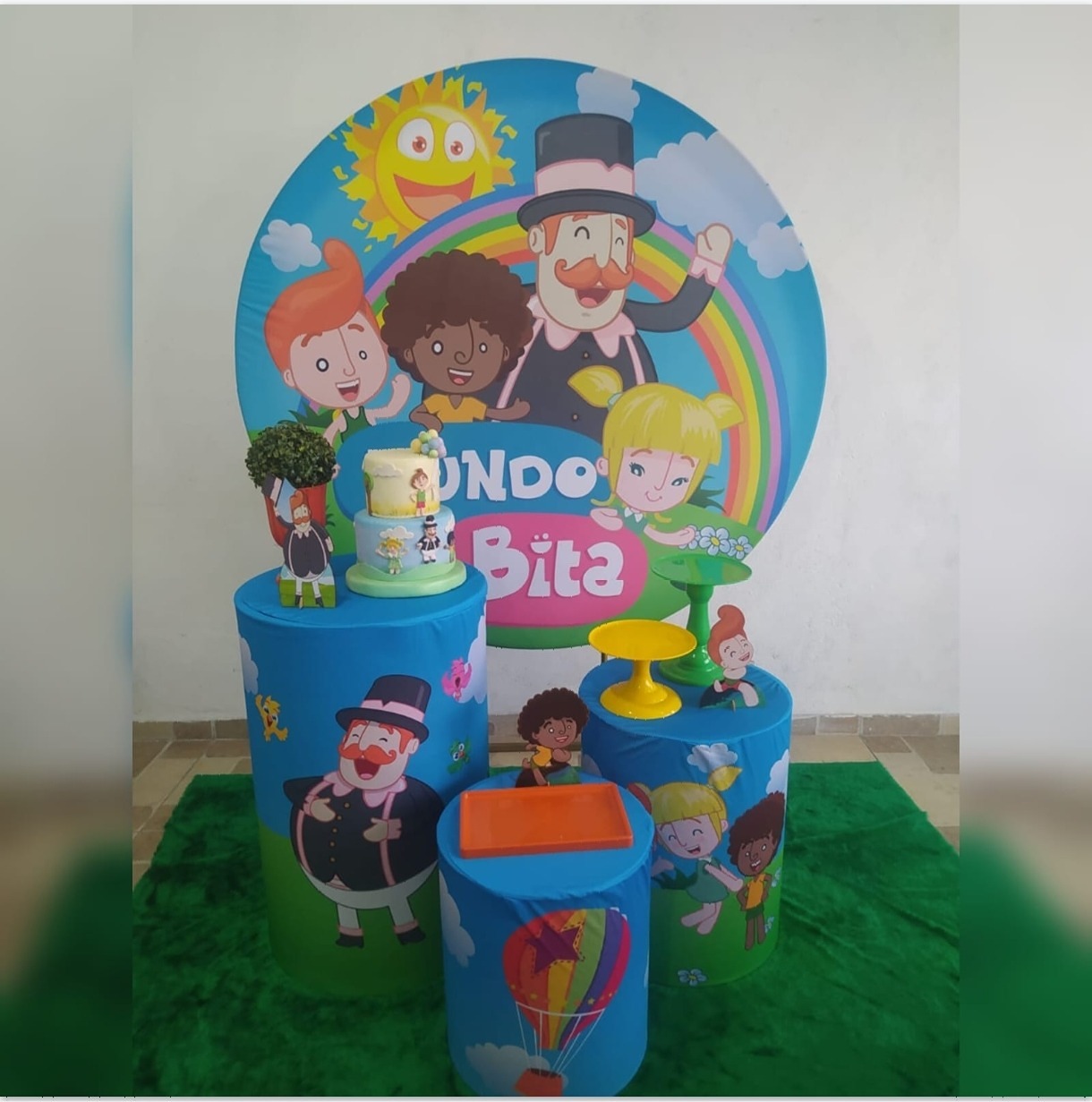 Kit Padrão: Mundo Bita  - vilafestiva