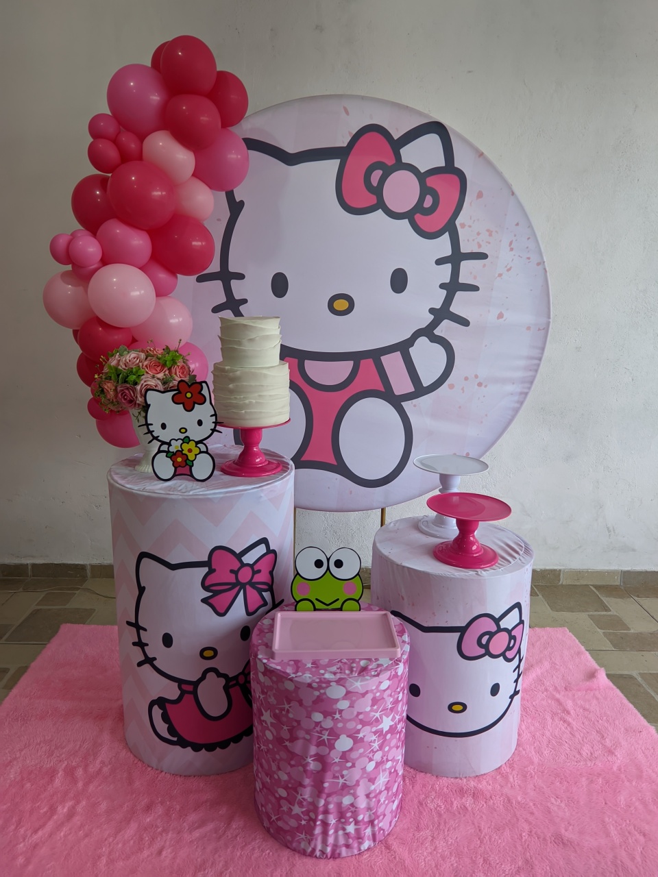 Hello Kitty _Kit Padrão  - vilafestiva