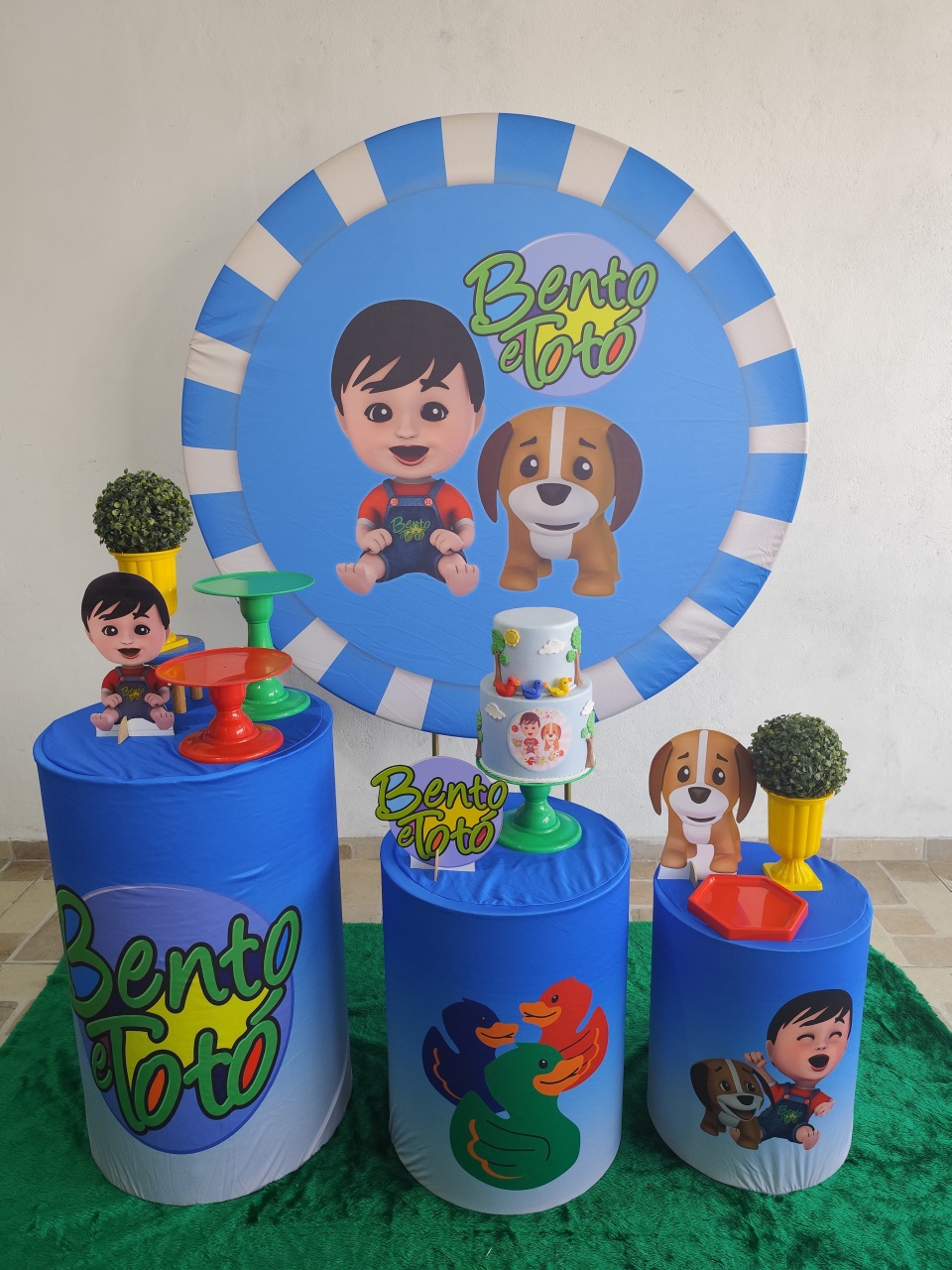 Bento E Totó _Kit Padrão  - vilafestiva