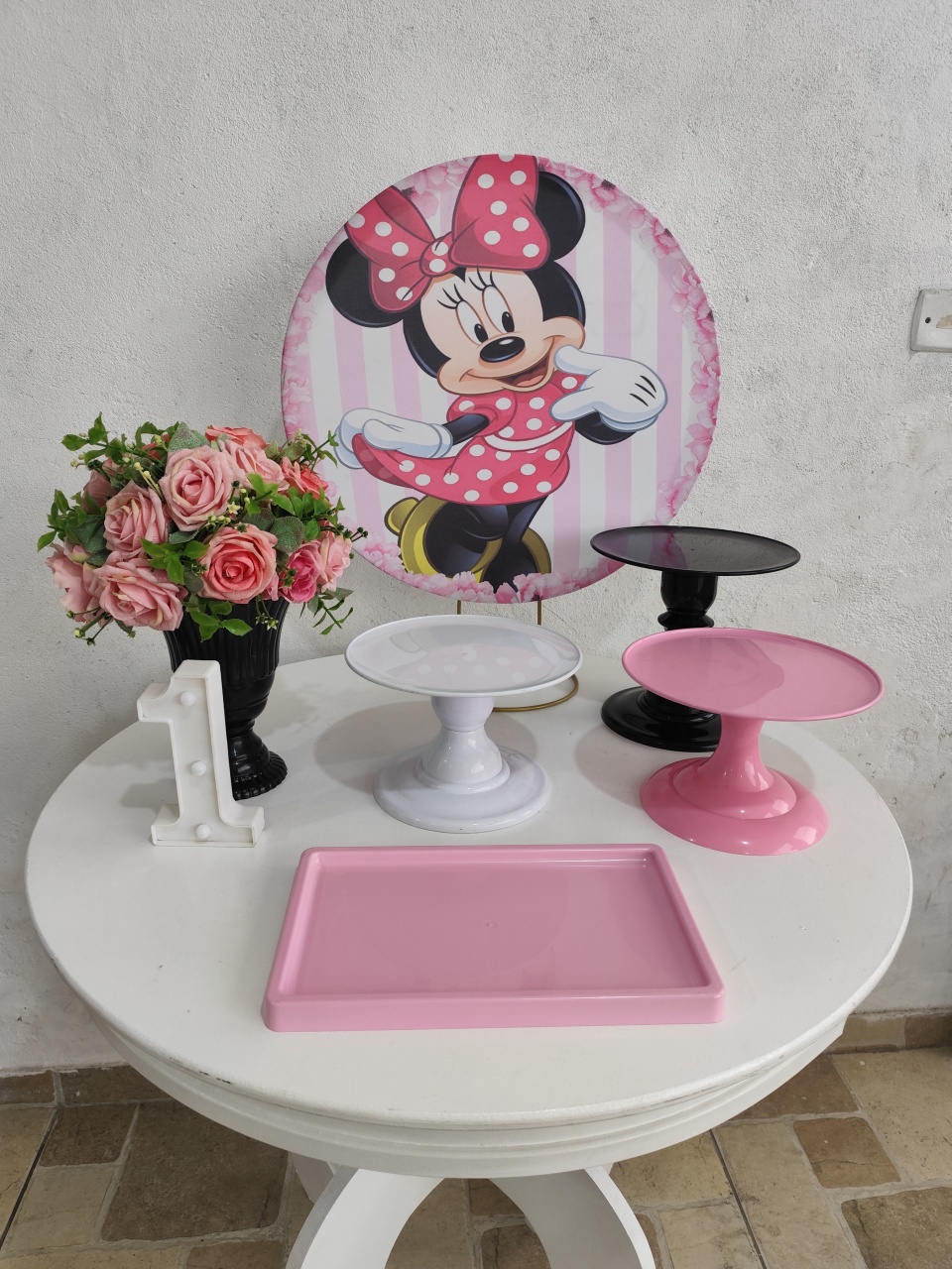 Minnie Rosa Mini Kit  - vilafestiva