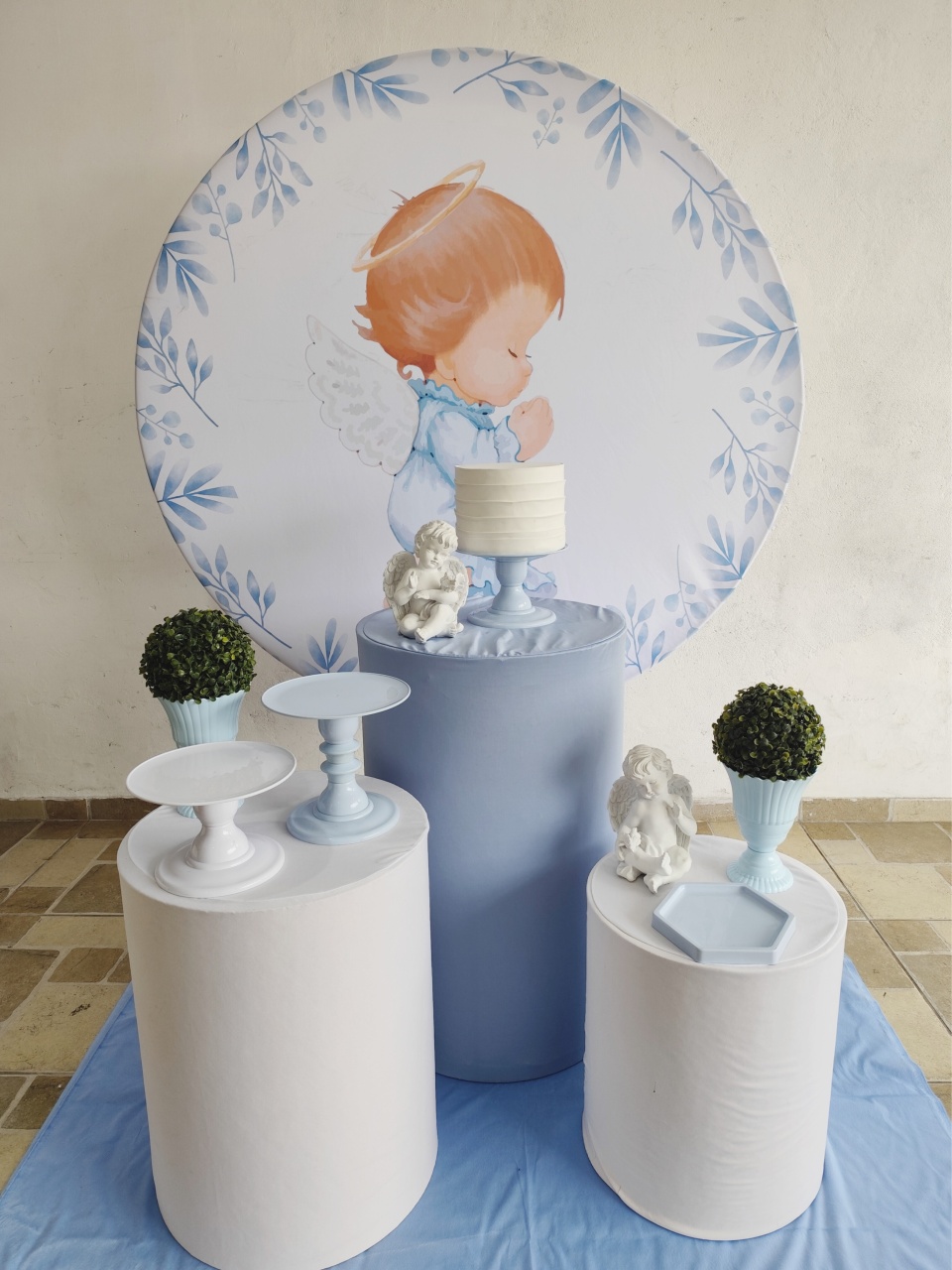 Batizado Anjo Azul _Kit Padrão  - vilafestiva