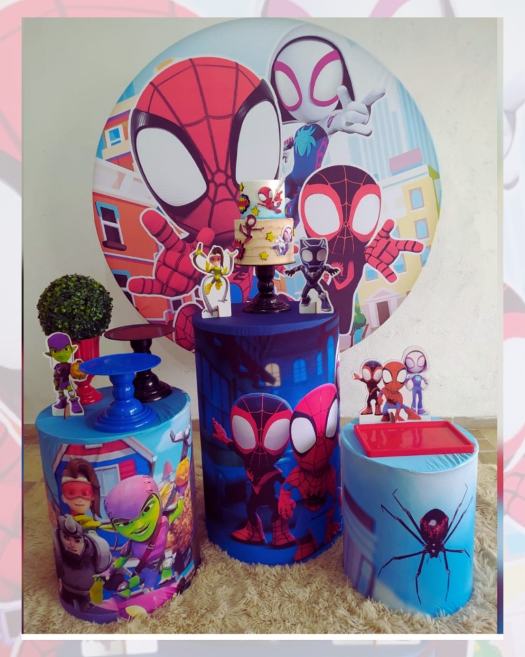 Spidey _ Kit Padrão  - vilafestiva