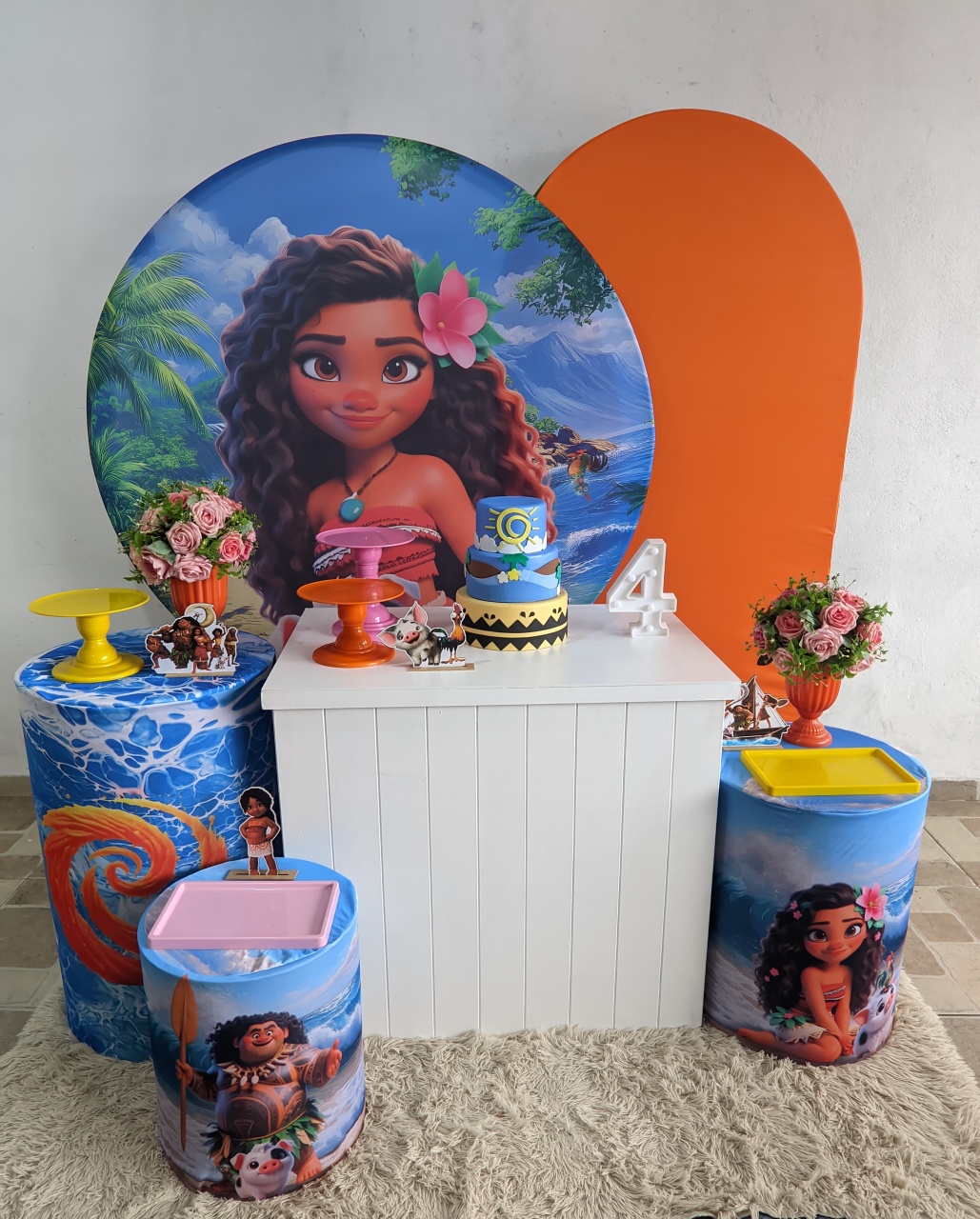 Moana Grande Kit Festejar  - vilafestiva