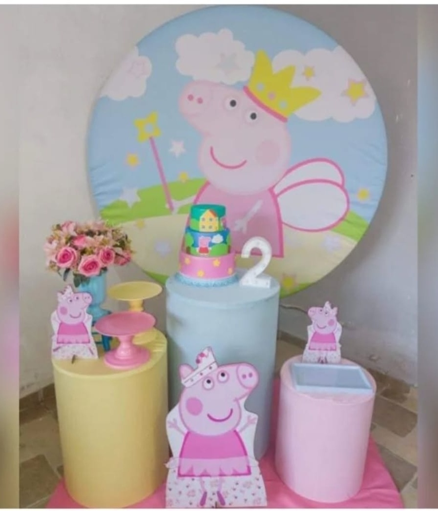 Peppa Pig _Kit Padrão - vilafestiva