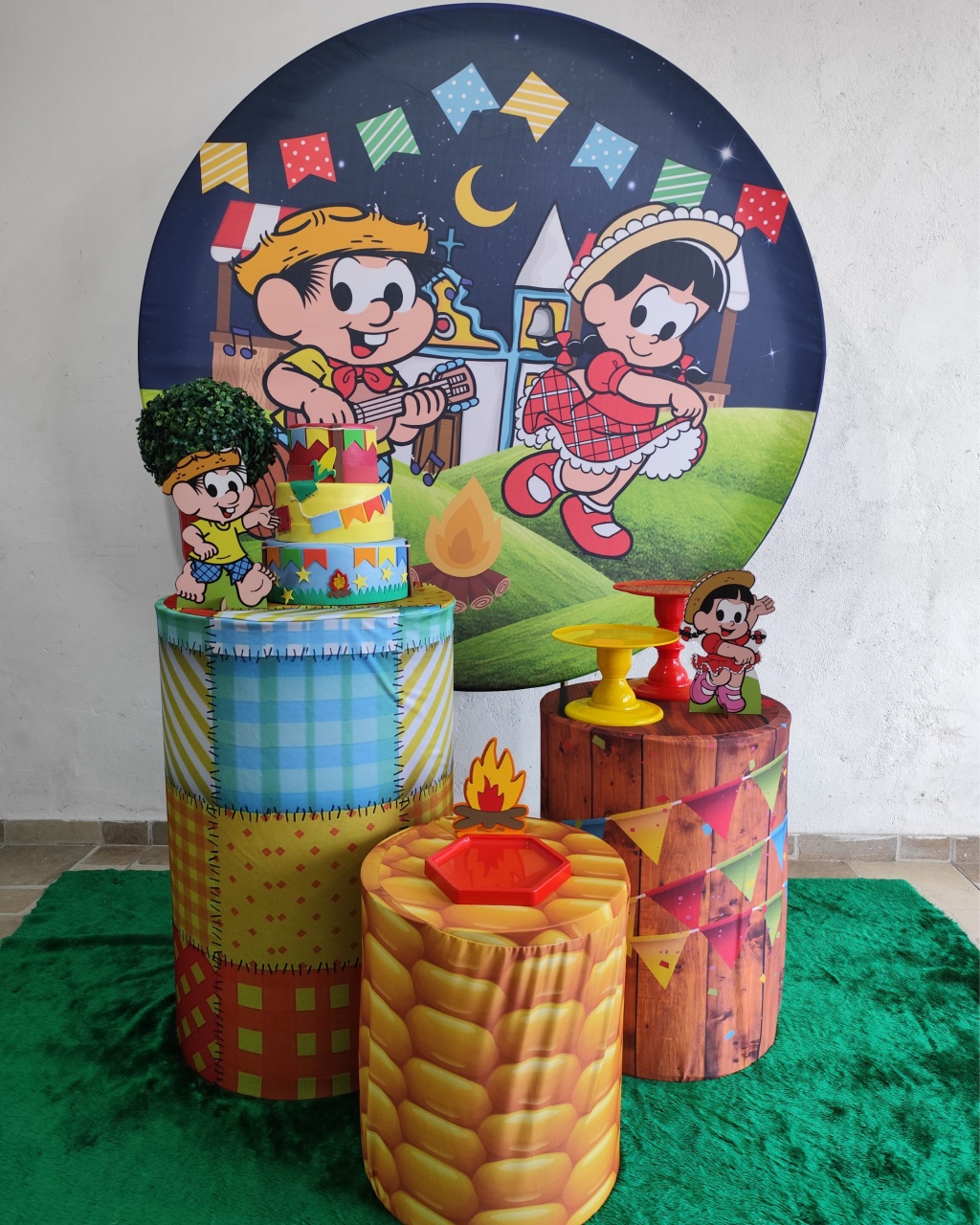 Chico Bento E Rosinha _Kit Padrão  - vilafestiva