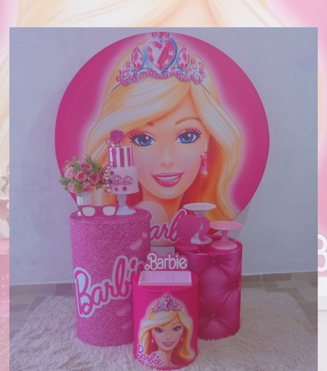 Kit Padrão : Barbie  - vilafestiva