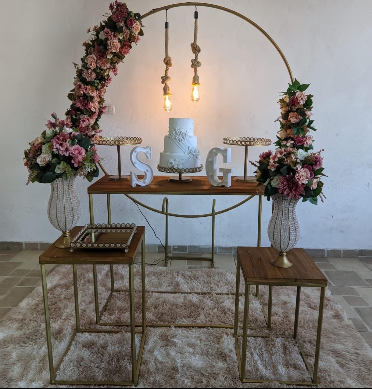 Kit Noivado Rose 2 - vilafestiva