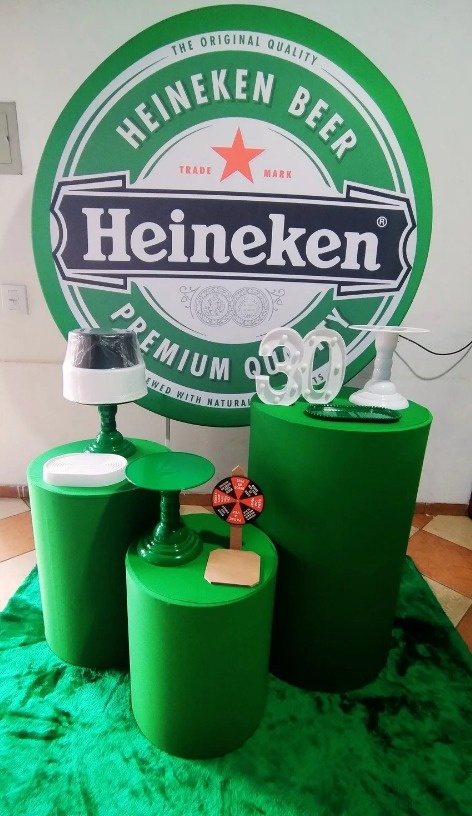 Kit Prata Heineken  - Pegue Monte Jaque Moreno
