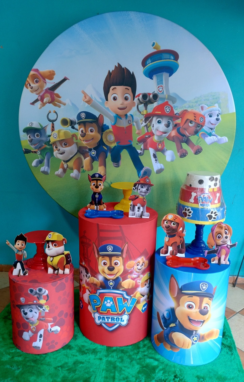 Kit Prata Patrulha Canina  - Pegue Monte Jaque Moreno