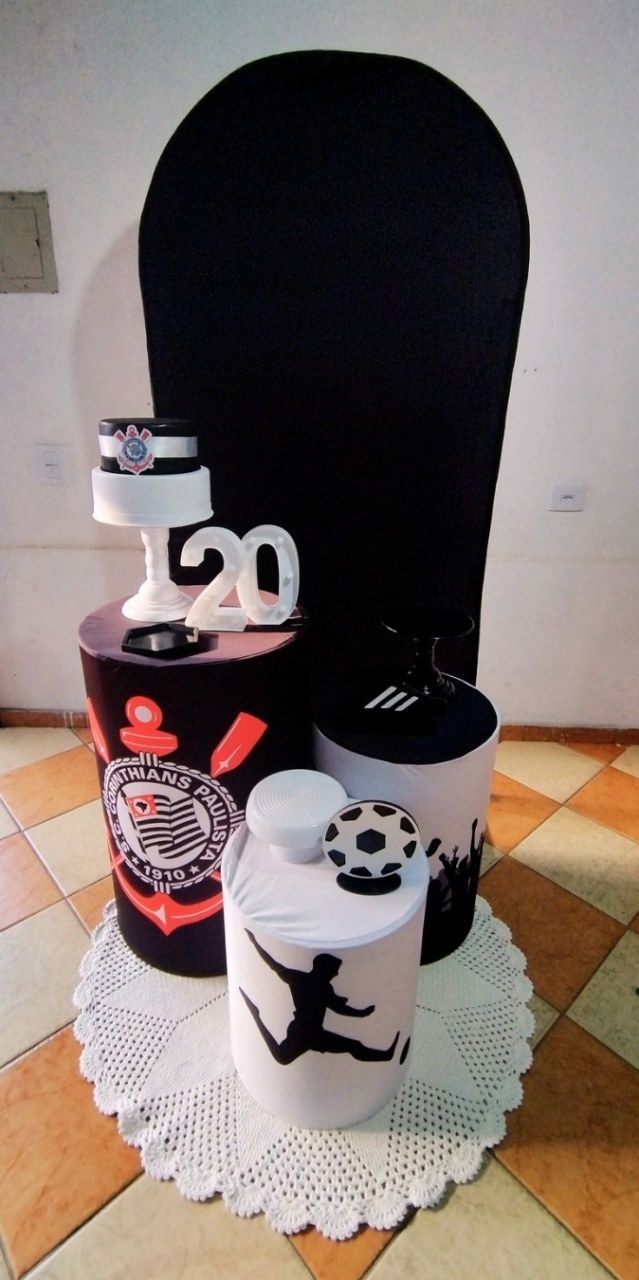 Kit Prata Corinthians - Mod. 06 - Pegue Monte Jaque Moreno