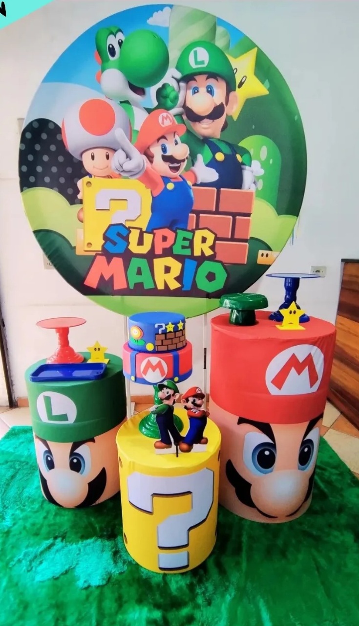 Kit Prata Super Mario - Pegue Monte Jaque Moreno