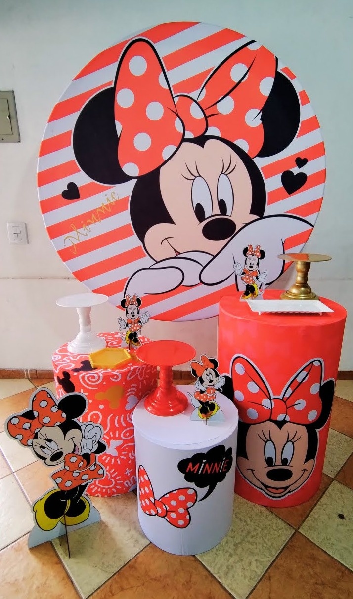 Kit Promo Minnie Vermelha - Pegue Monte Jaque Moreno