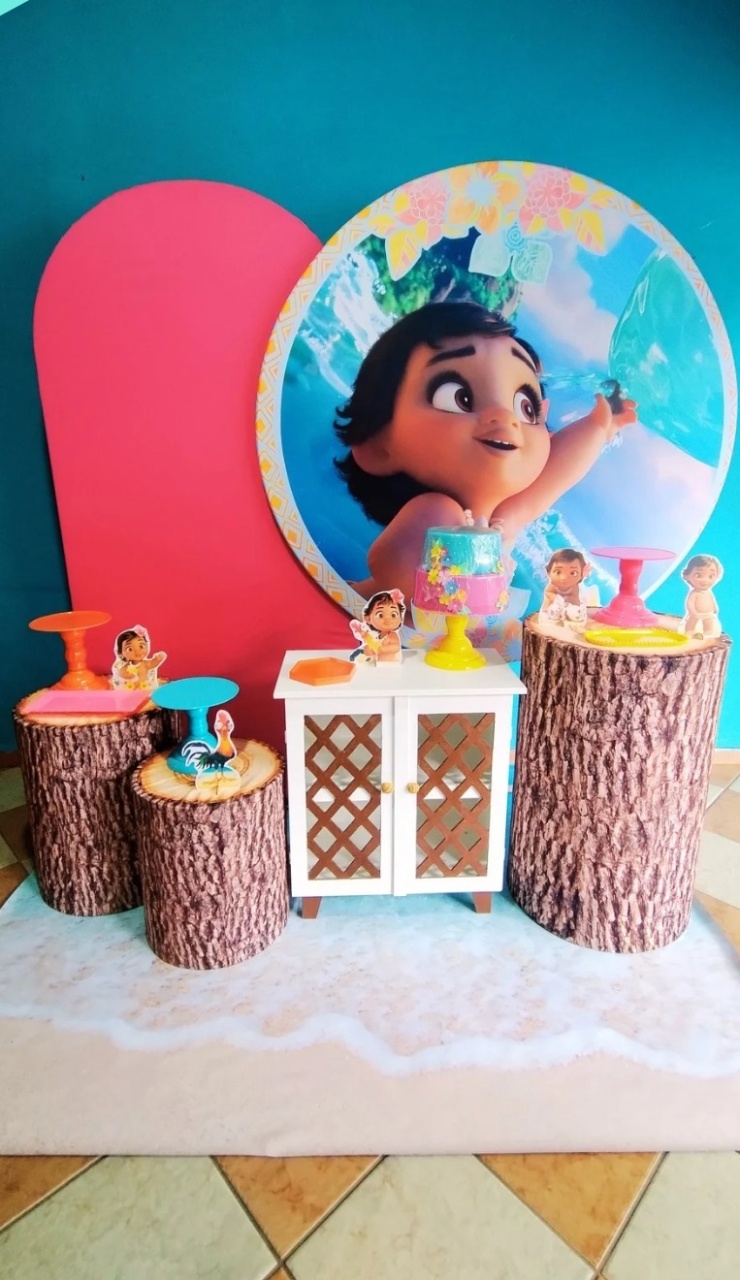 Kit Diamante Moana Baby - Pegue Monte Jaque Moreno