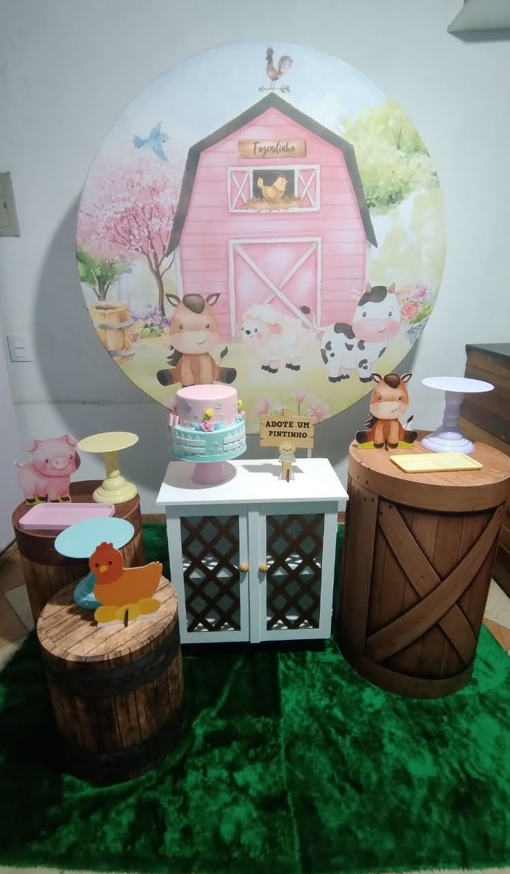 Kit Ouro Fazendinha Rosa - Pegue Monte Jaque Moreno