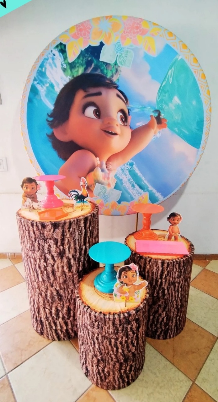 Kit Promo Moana Baby - Pegue Monte Jaque Moreno