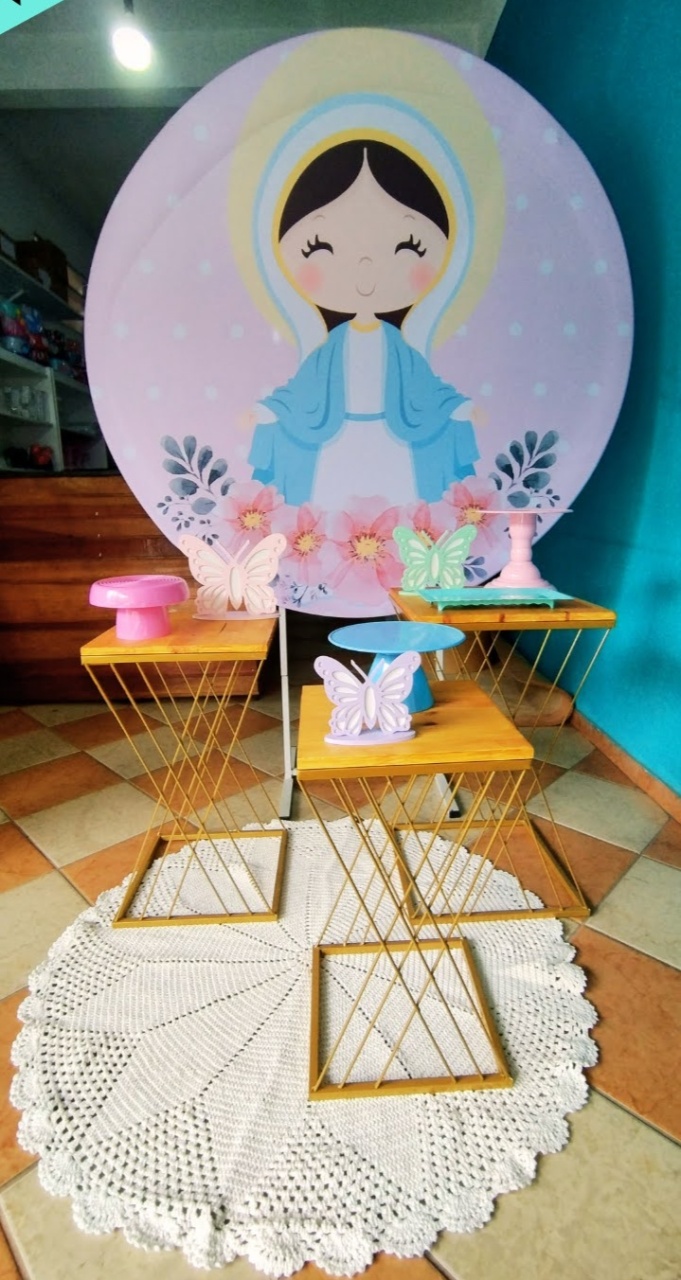 Kit Prata Nossa Senhora Cute (Mod.2) - Pegue Monte Jaque Moreno