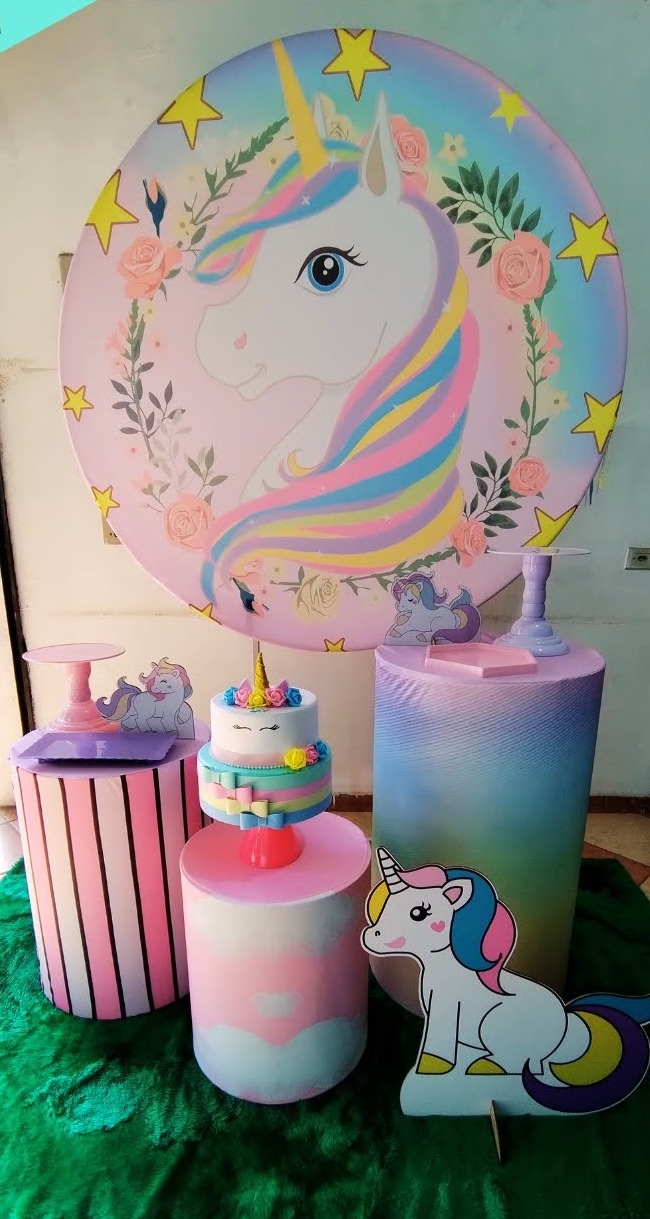 Kit Prata Unicornio (Mod.2)  - Pegue Monte Jaque Moreno