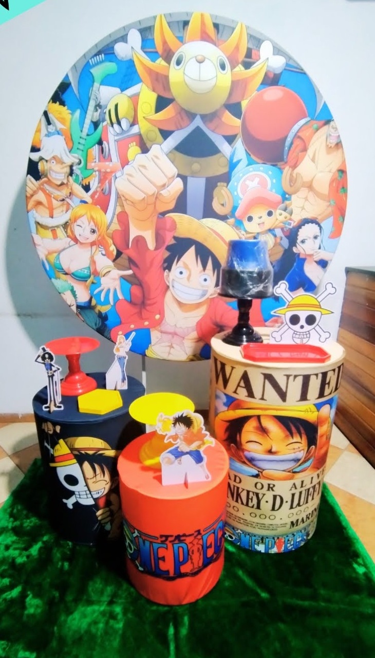 Kit Prata One Piece  - Pegue Monte Jaque Moreno