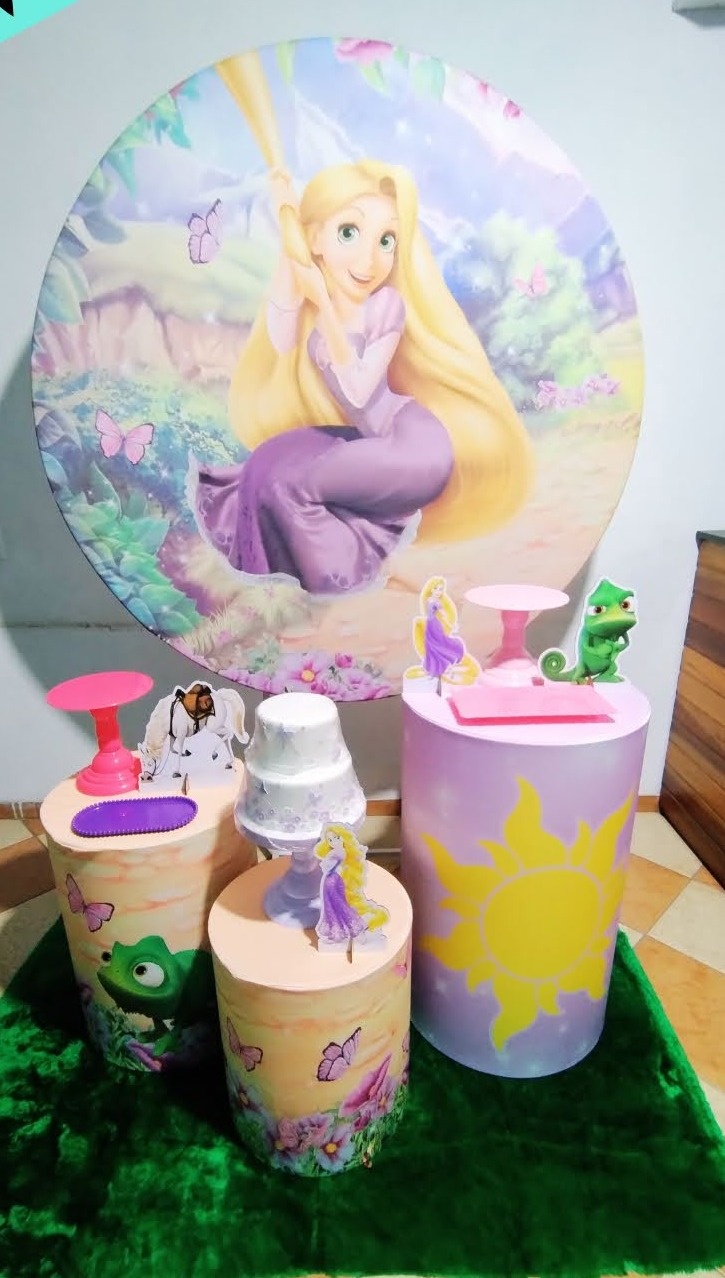 Kit Prata Rapunzel  - Pegue Monte Jaque Moreno
