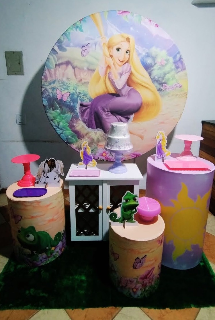 Kit Ouro Rapunzel   - Pegue Monte Jaque Moreno