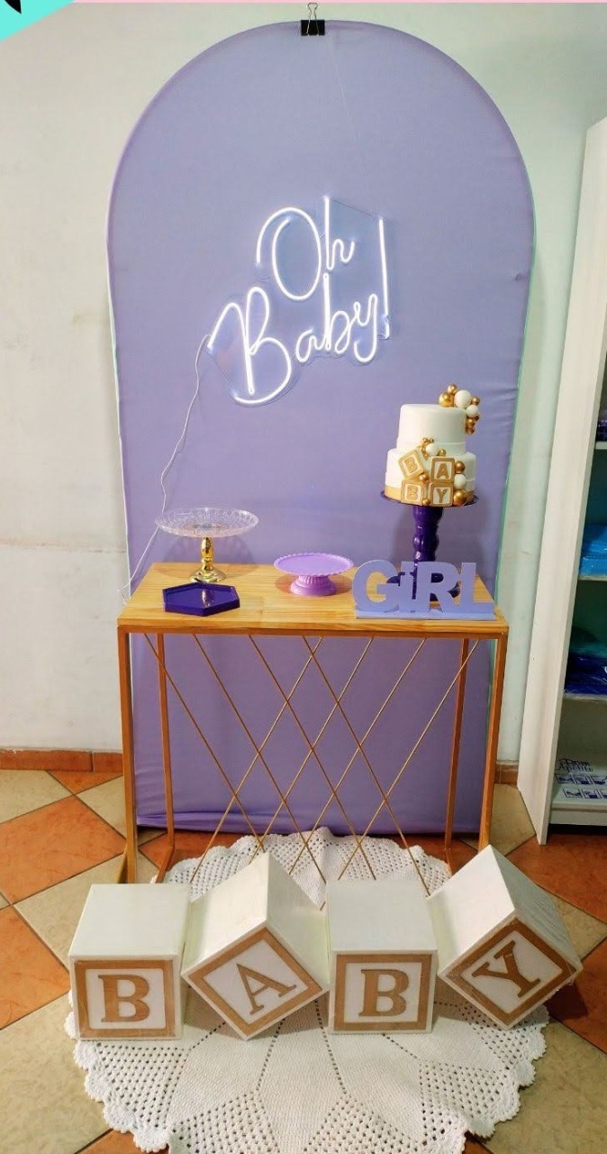 Kit Lilas Oh Baby Led (Mod.03) - Pegue Monte Jaque Moreno
