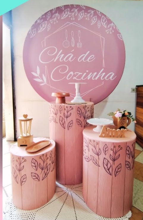Kit Prata Chá de Cozinha Rose Gold (Mod.1) - Pegue Monte Jaque Moreno