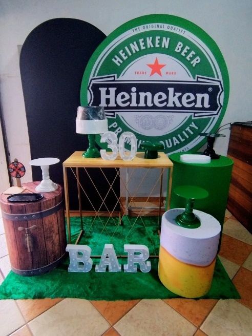Kit Diamante Heineken (Mod.2)   - Pegue Monte Jaque Moreno