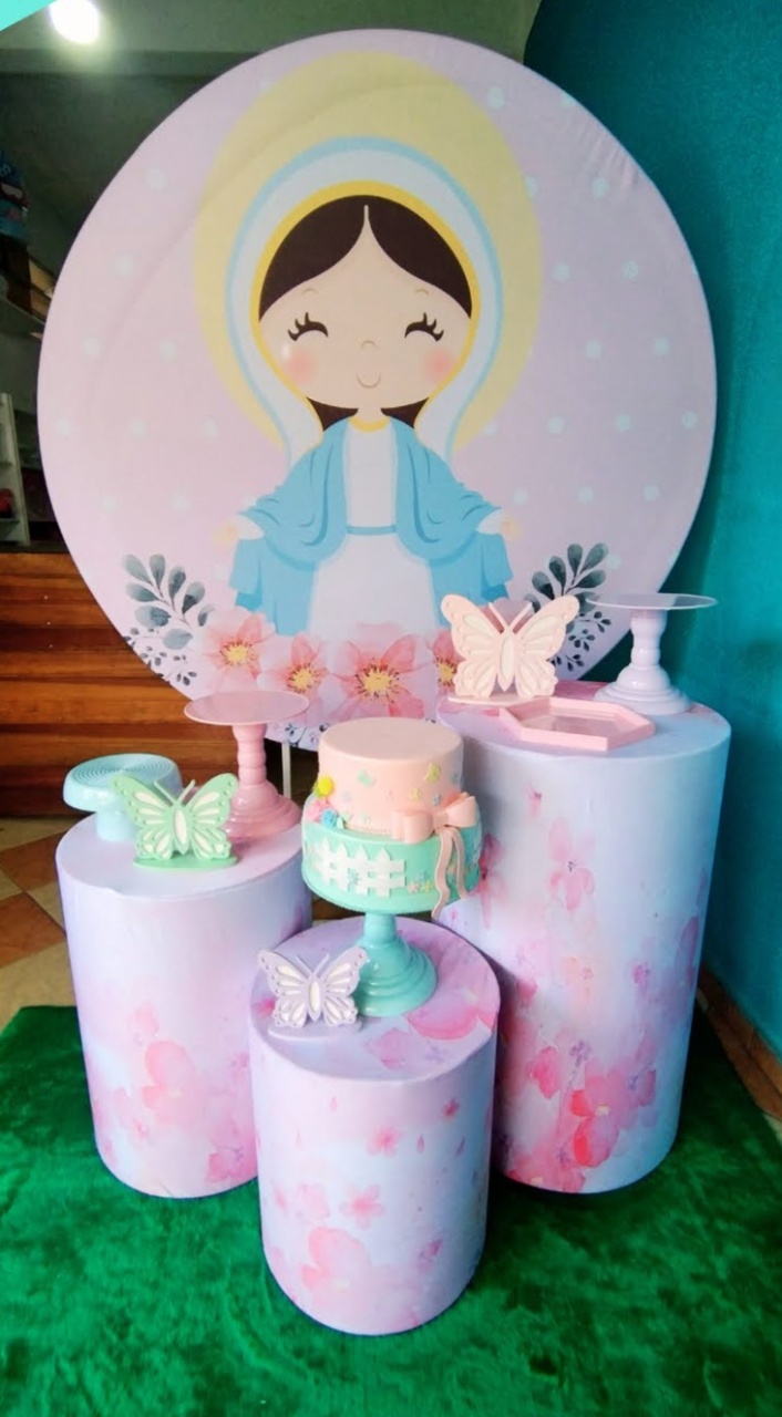 Kit Prata Nossa Senhora Cute (Mod.1) - Pegue Monte Jaque Moreno