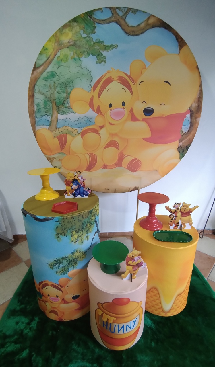 Kit Prata Ursinho Pooh (Mod.2)  - Pegue Monte Jaque Moreno