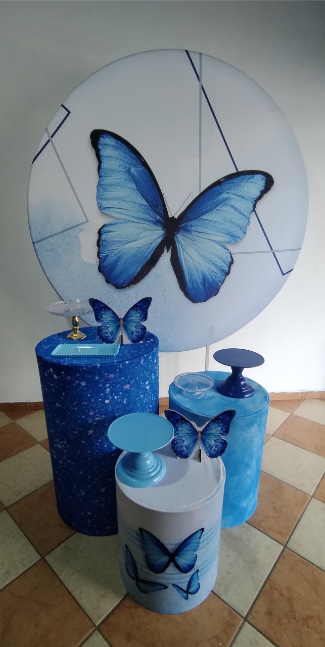 Kit Promo Borboleta Azul - Pegue Monte Jaque Moreno