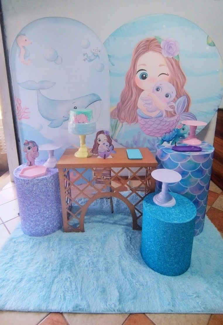 Kit Diamante Sereia Cute - Pegue Monte Jaque Moreno