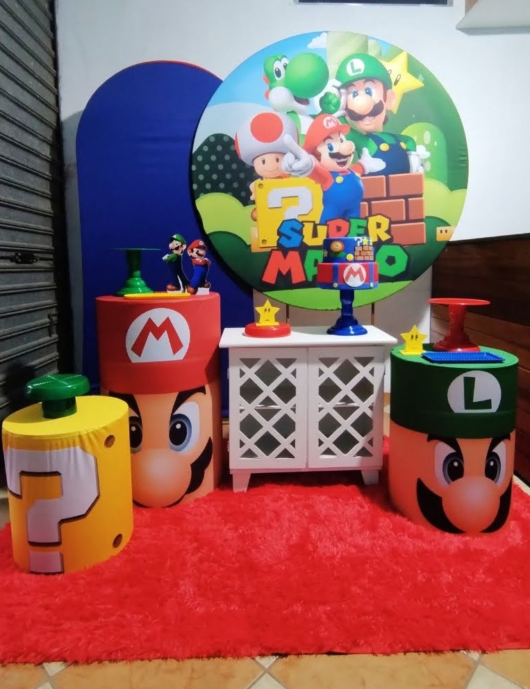 Kit Diamante Super Mario  - Pegue Monte Jaque Moreno