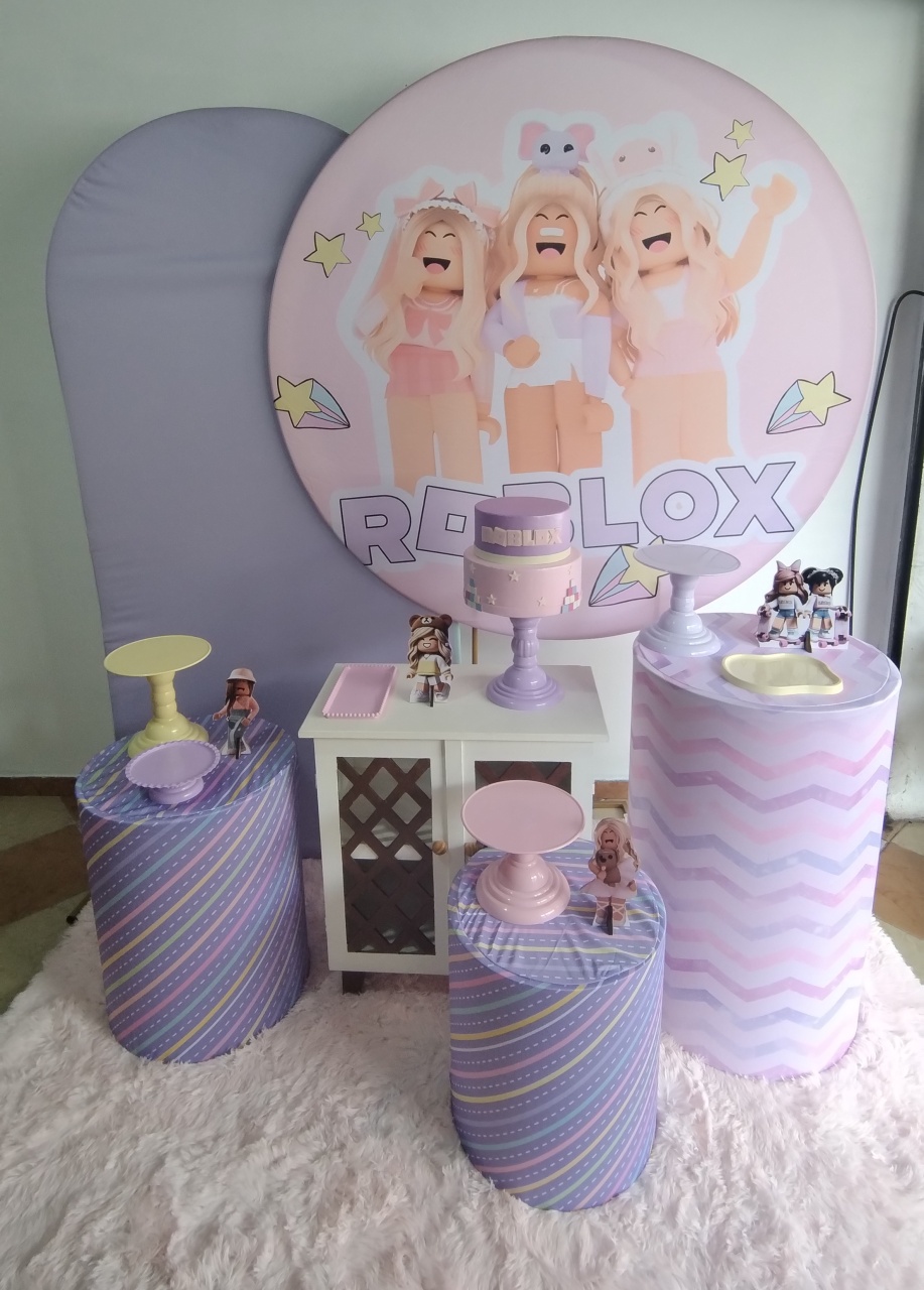 Kit Diamante Roblox Rosa  - Pegue Monte Jaque Moreno