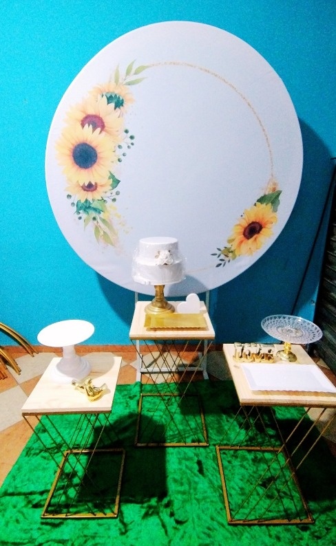 Kit Prata Girassol (Mod. 3) - Pegue Monte Jaque Moreno