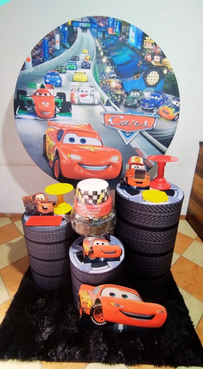 Kit Prata Relampago Mcqueen (Mod.1) - Pegue Monte Jaque Moreno