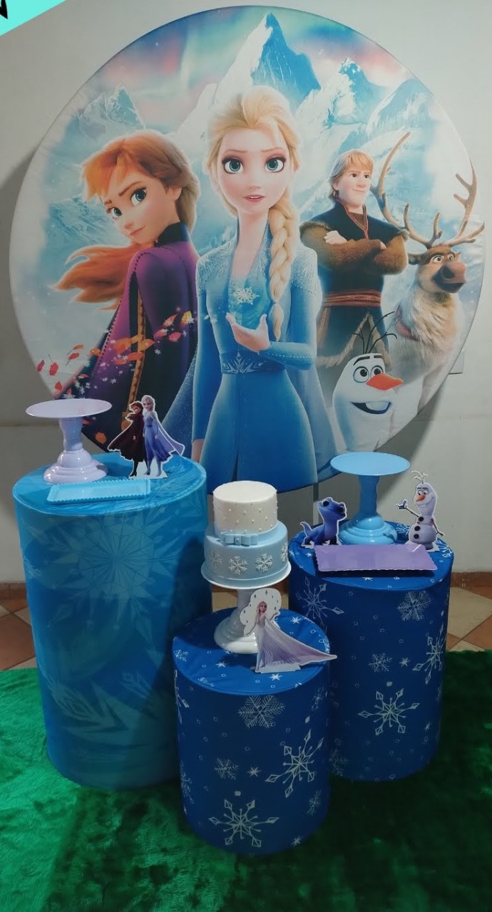 Kit Prata Frozen - Pegue Monte Jaque Moreno