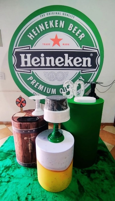 Kit Prata Heineken (Mod.2)  - Pegue Monte Jaque Moreno